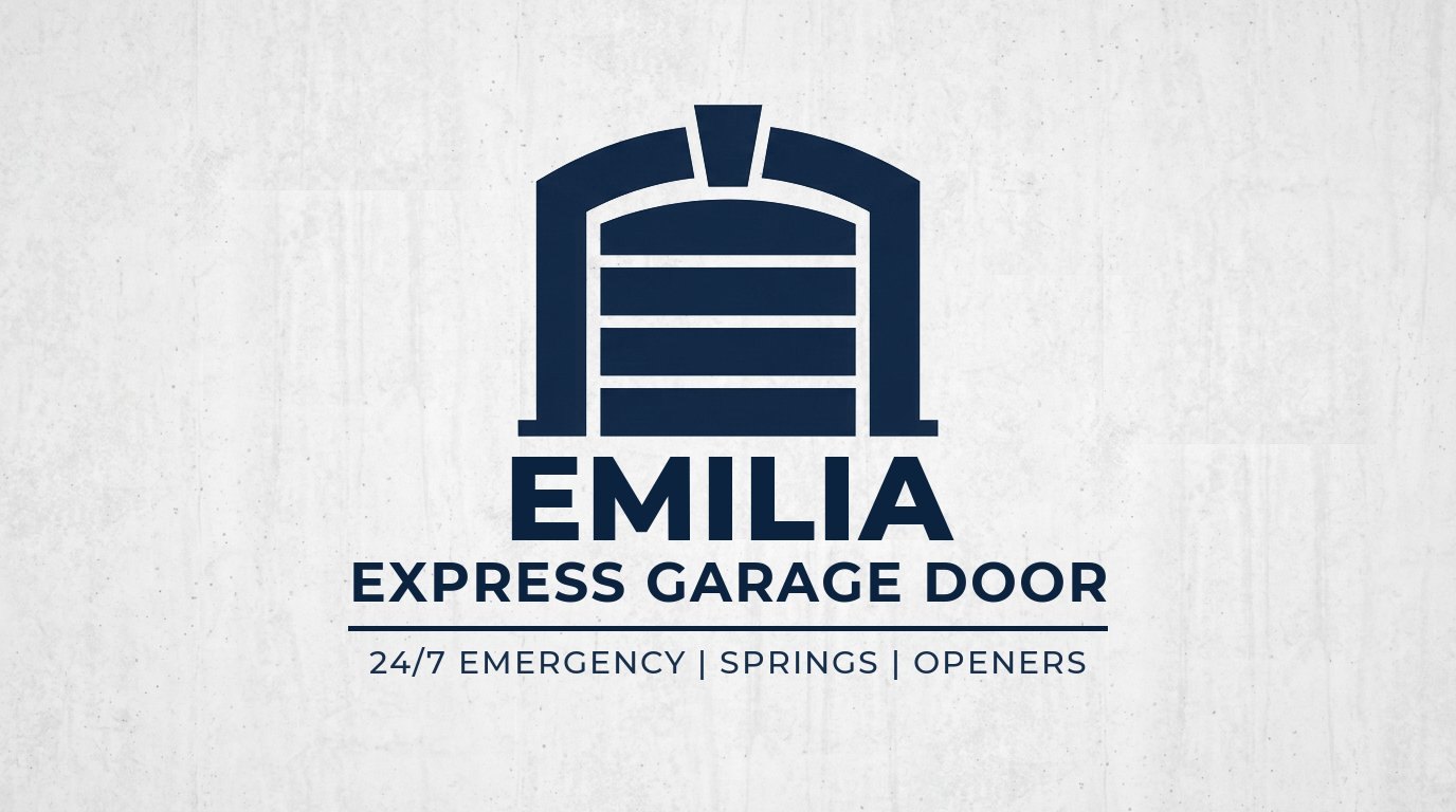 Emilia Express Garage Door Logo